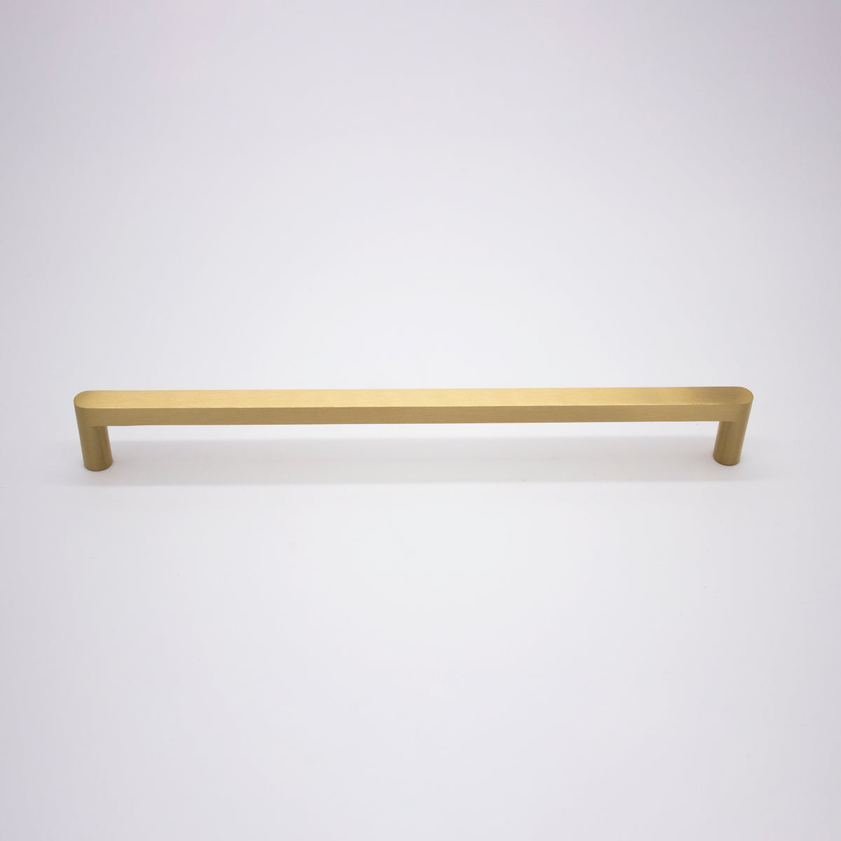 Brushed Brass Straight Profile Cabinet Pull - Clio