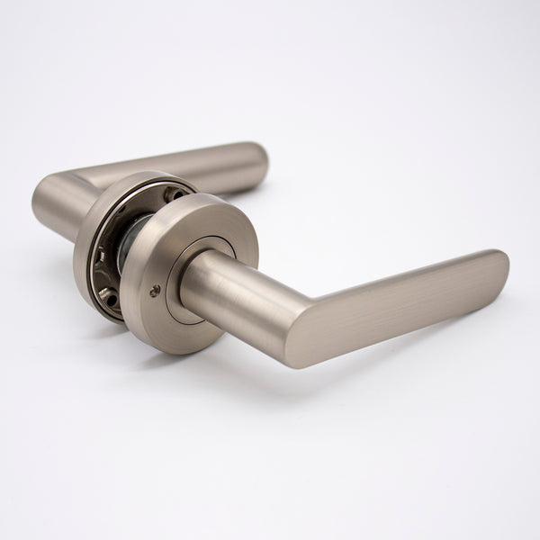 Brushed Nickel Door Handles Manovella