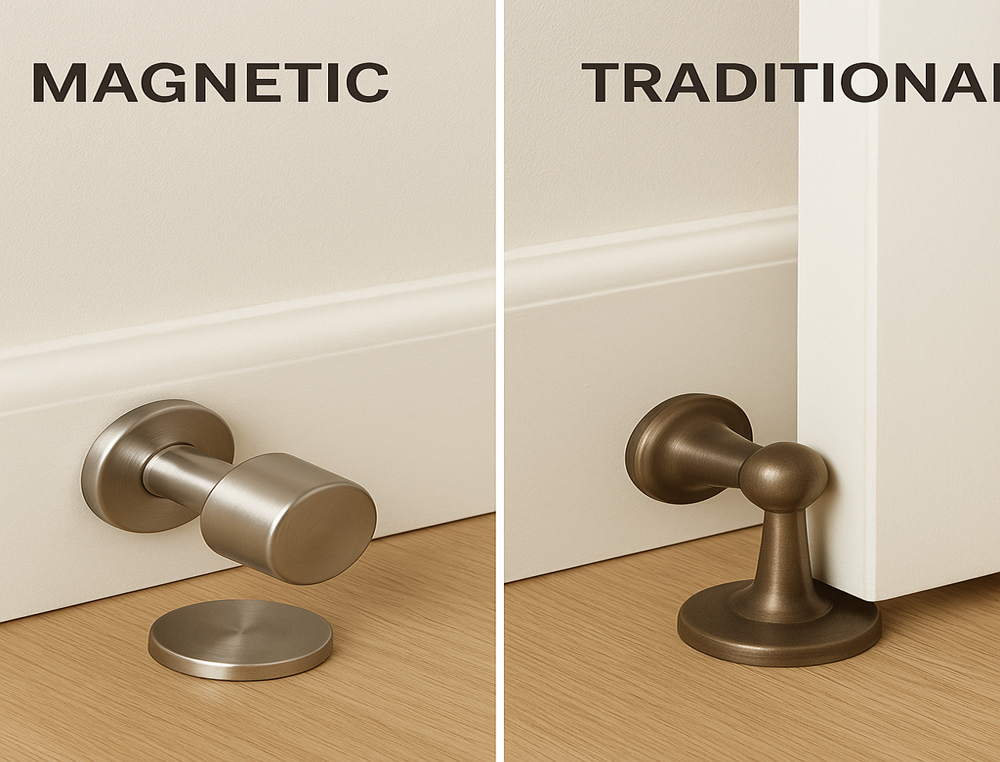 Magnetic Door Stops vs Traditional Door Stops: Which One Best Suits Your Home?