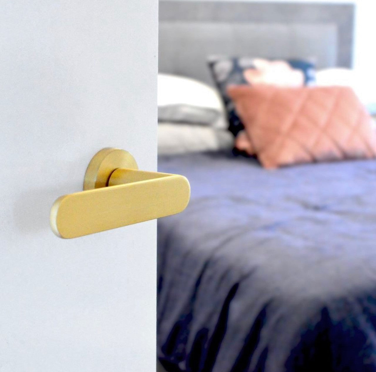 Add Warmth to Your Design with Statement Satin Brass Interior Door Handles