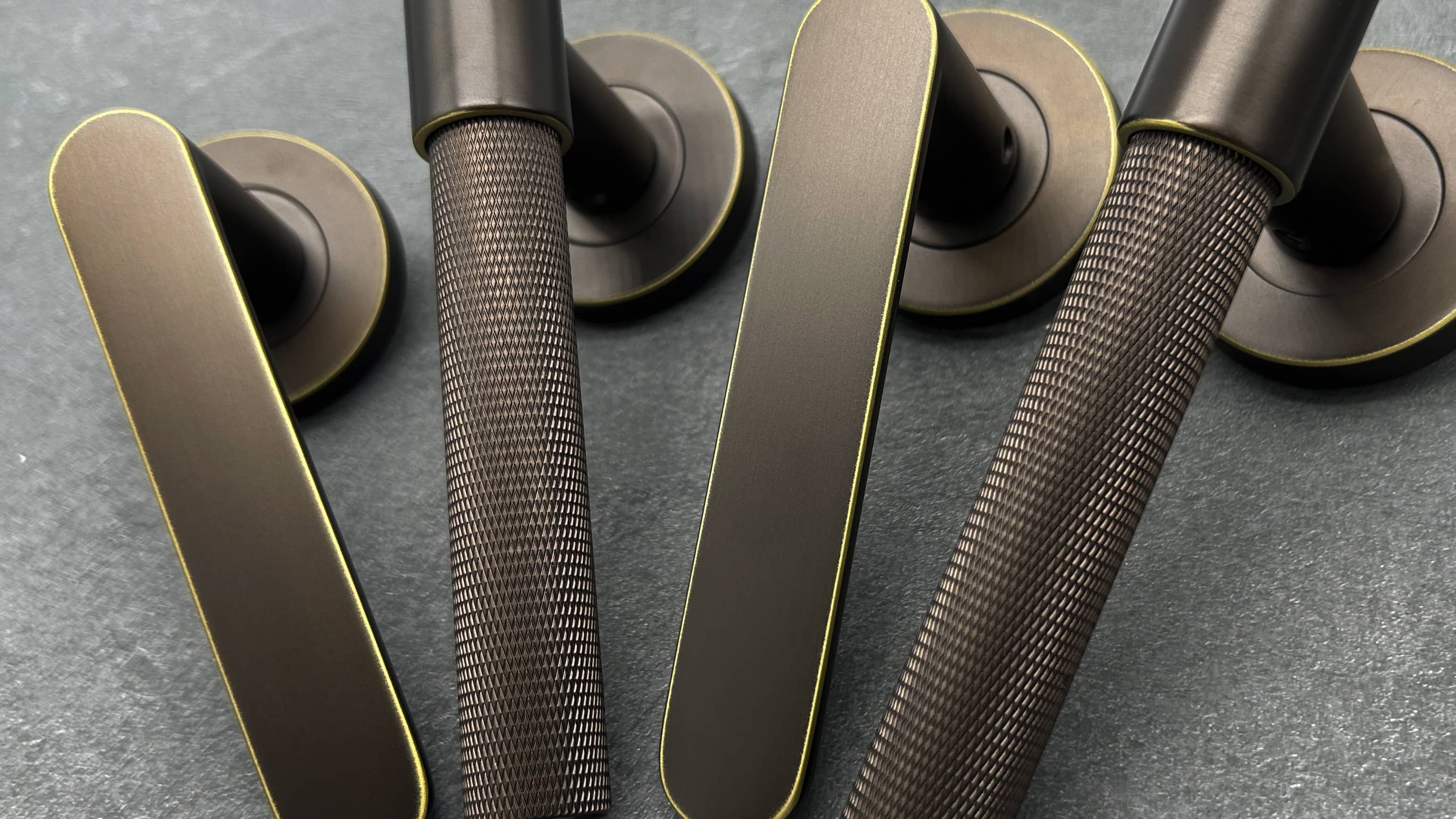 Aged Brass Door Handles | Fast Shipping - Premium Quality