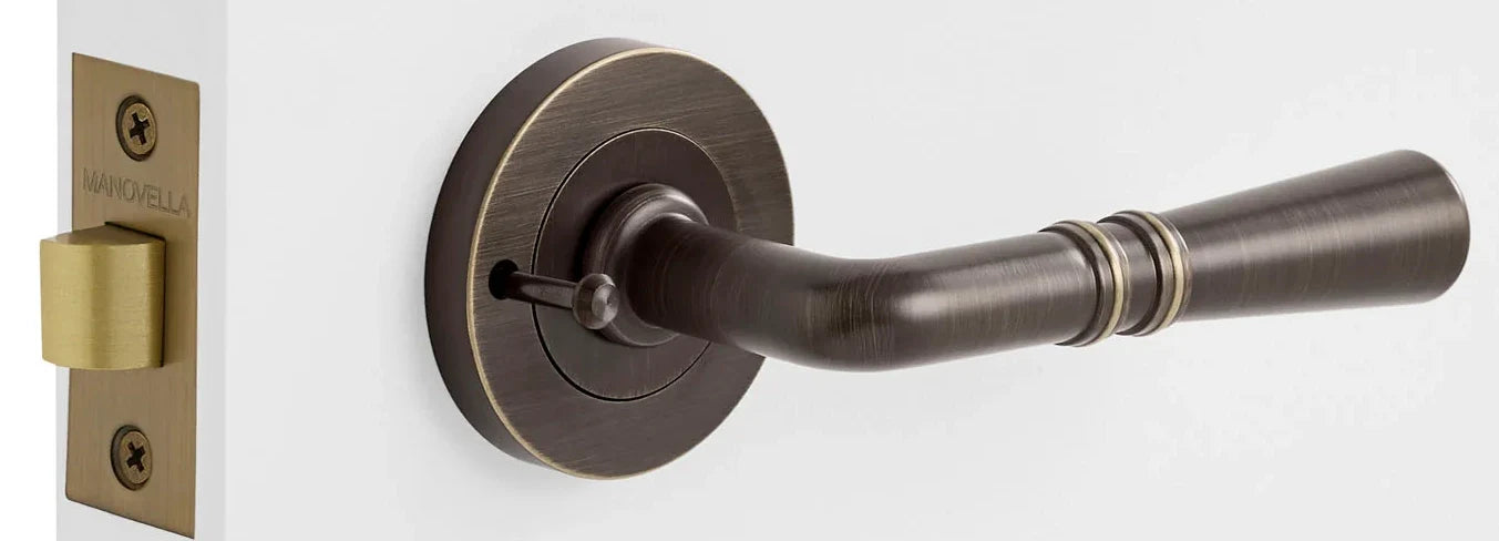 ages brass door handle
