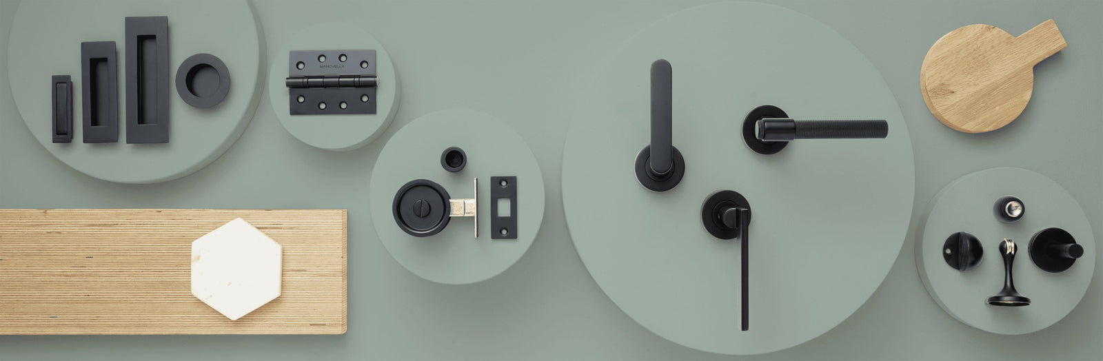 Matt Black Door Handles