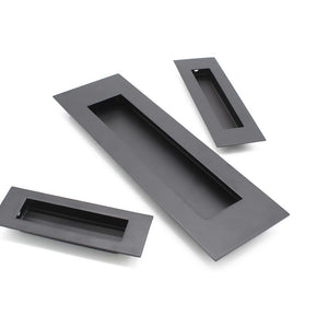 Matt Black Sliding Door Flush Pull Handles