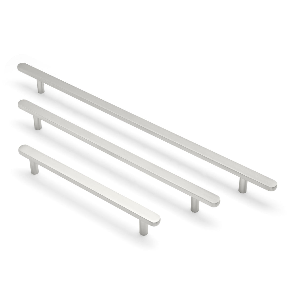 Brushed Nickel Oval Profile Appliance/Door Pull - Imogen