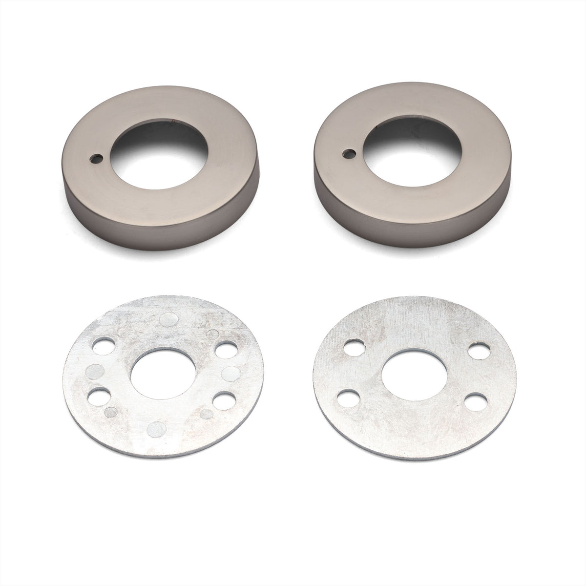 Brushed Nickel Large Rose Adaptor Kit - 65mm Diameter