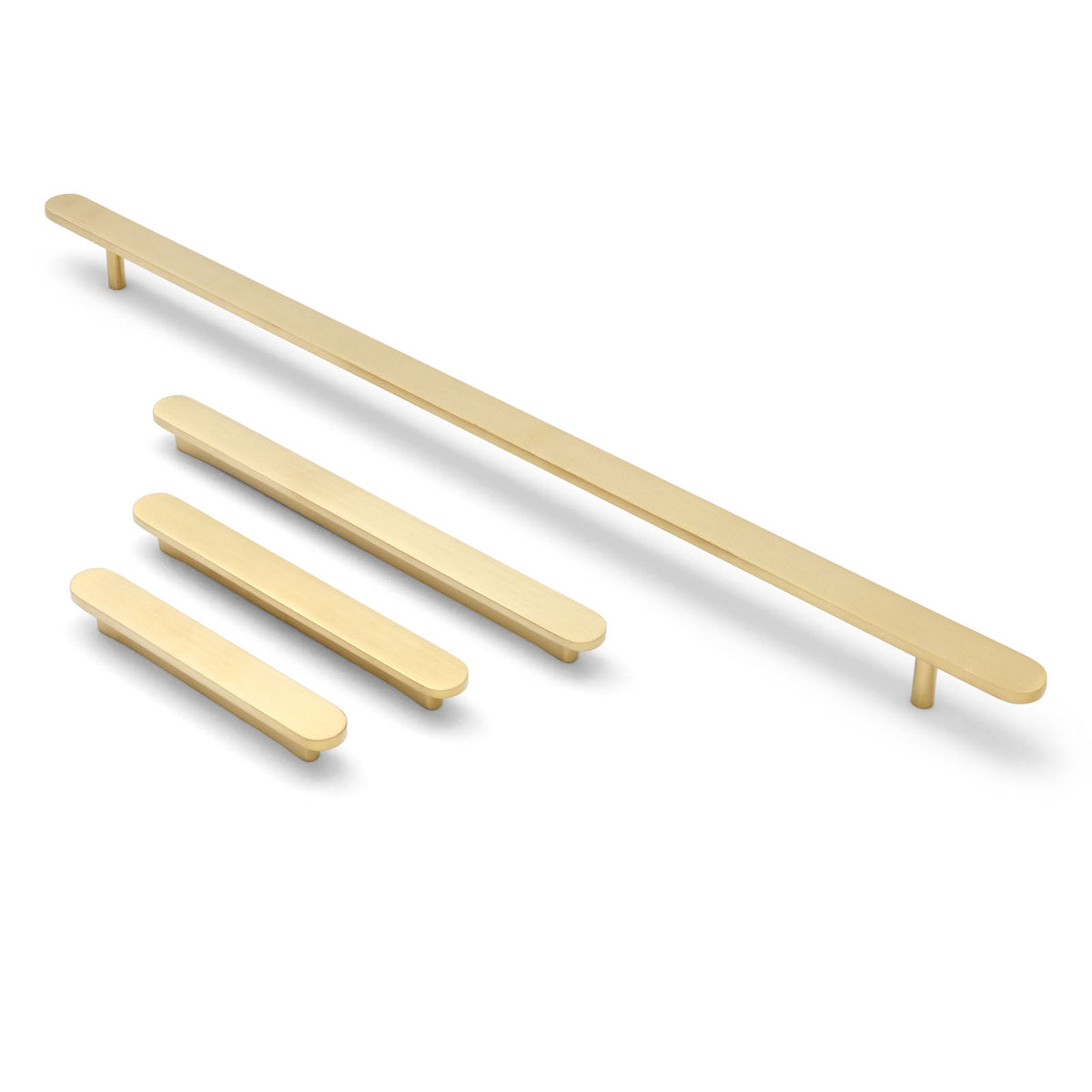 Brushed Brass Imogen PVD Oval Cabinet Pull