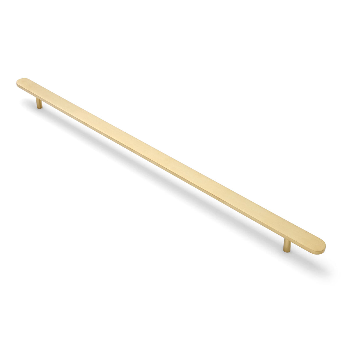 Brushed Brass Imogen PVD Oval Cabinet Pull XL