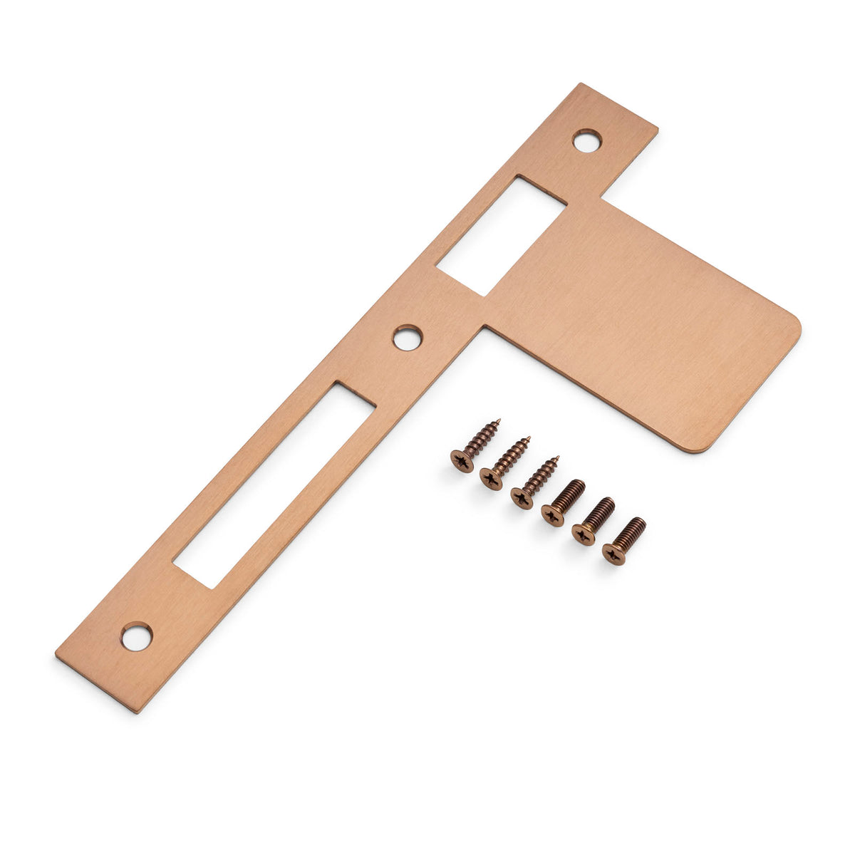 Extended 85mm Strike Plate to suit 85mm Euro Mortice Lock (Various Finishes)