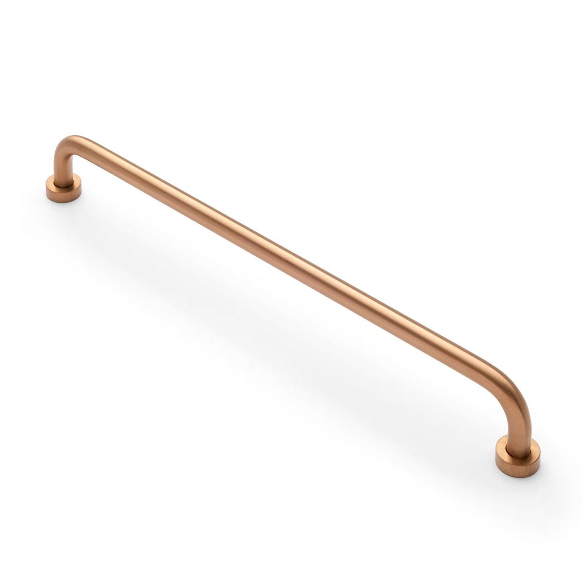 Brushed Copper PVD Arched Pull - Daphne