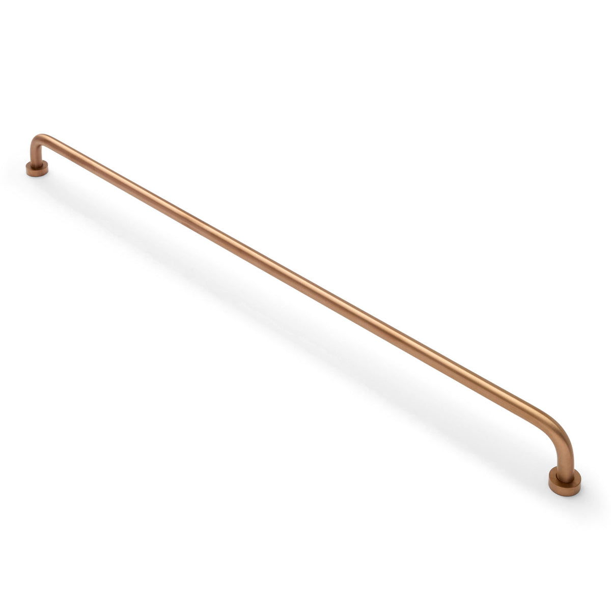 Brushed Copper PVD Arched Pull - Daphne