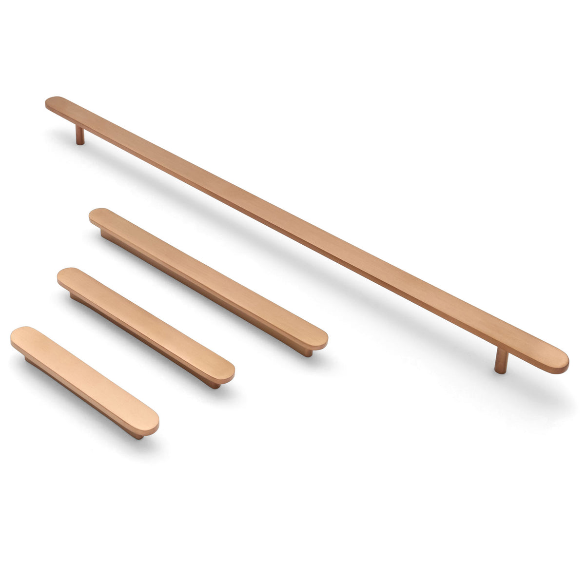 Brushed Copper Imogen PVD Oval Cabinet Pull