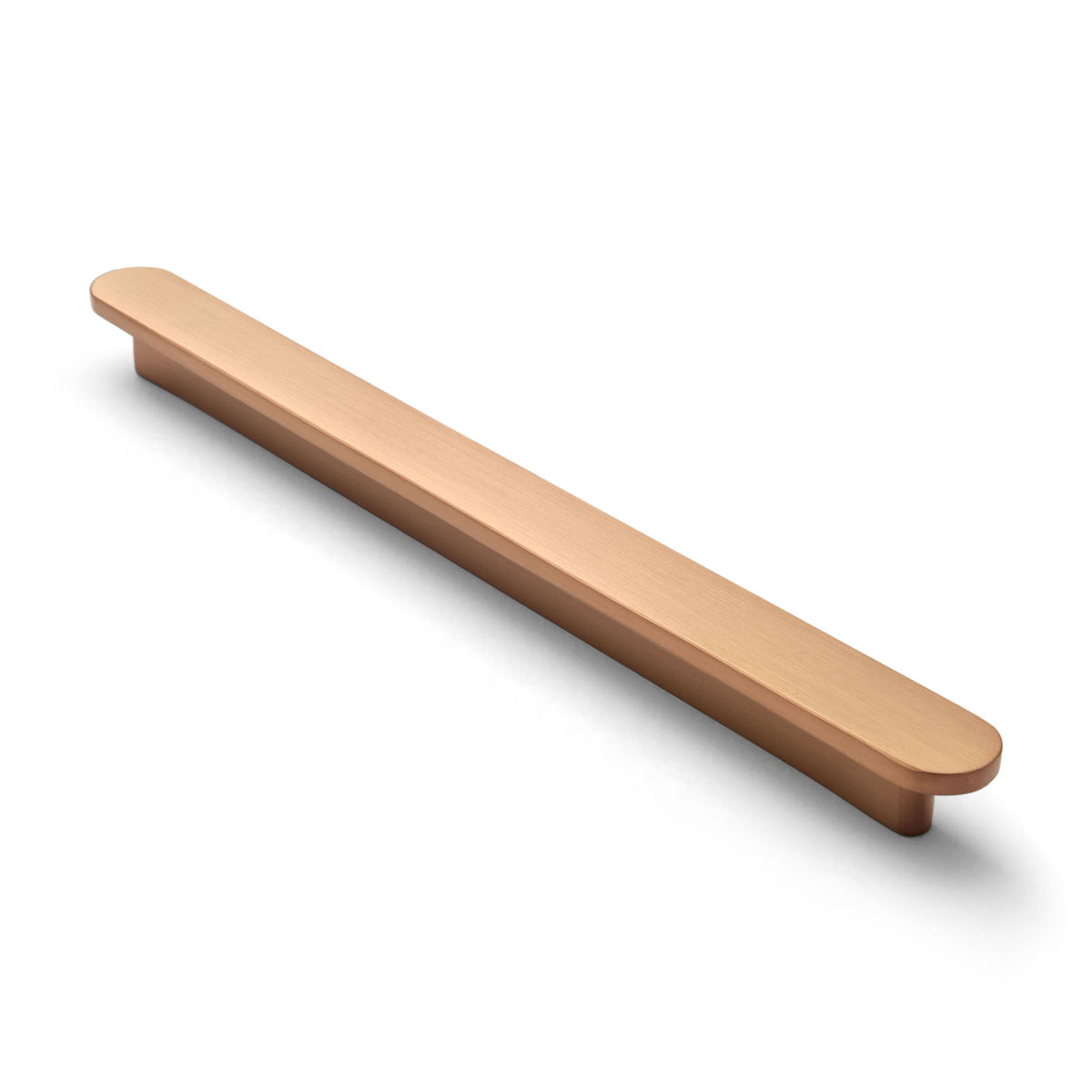 Brushed Copper Imogen PVD Oval Cabinet Pull Large