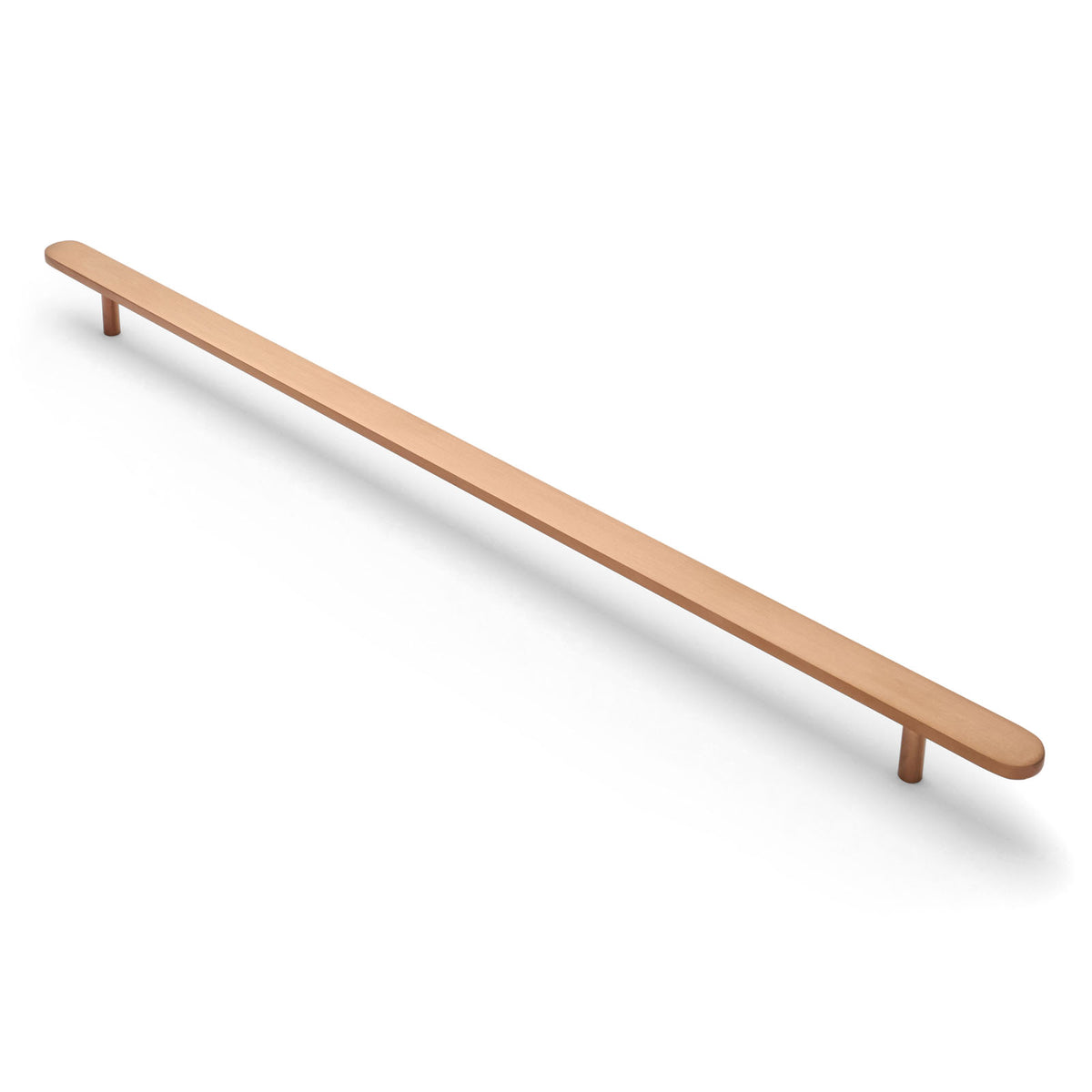 Brushed Copper Imogen PVD Oval Cabinet Pull XL