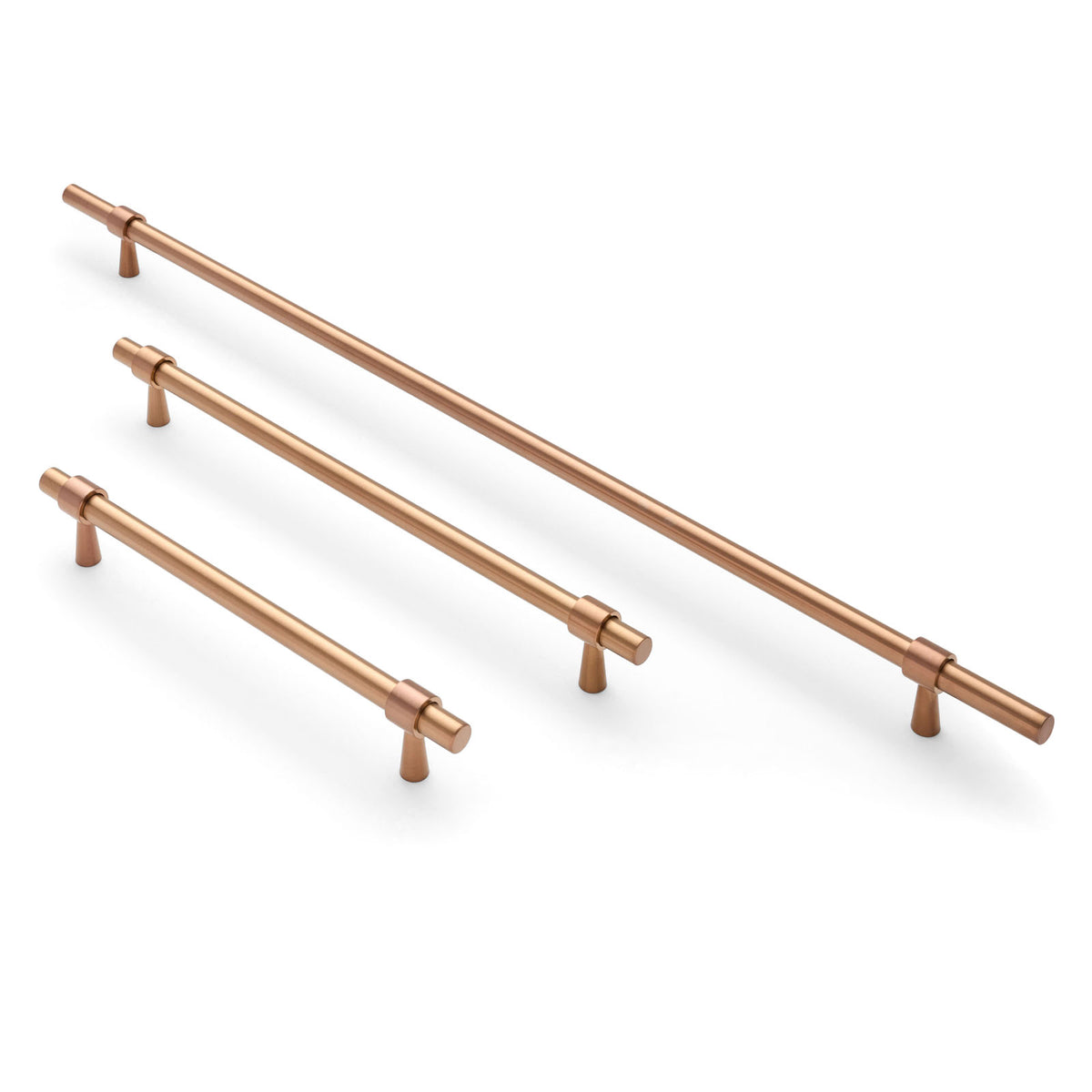 Brushed Copper PVD Timeless Pull - Phoebe