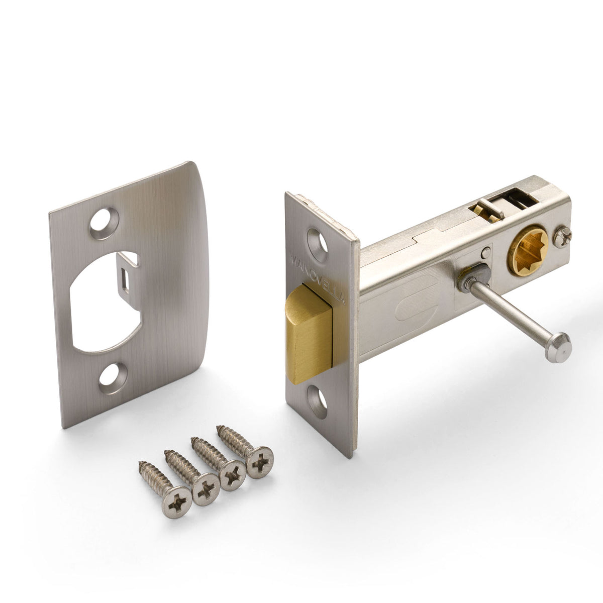 Privacy Latch 60mm Backset With D-Strike (Various Finishes)
