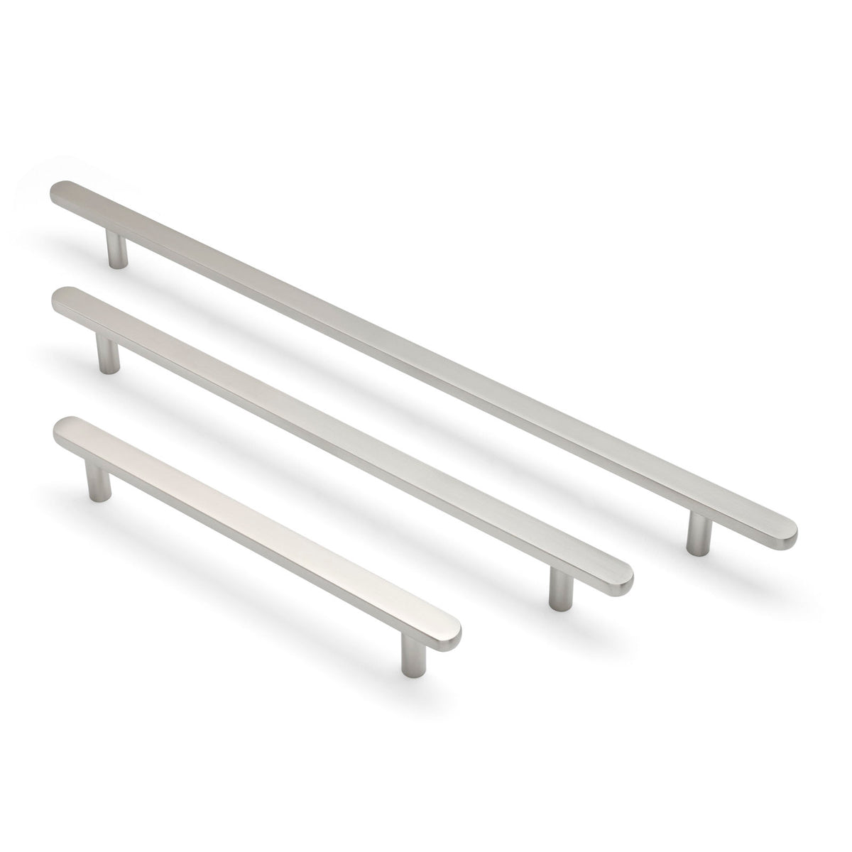 Brushed Nickel Oval Profile Appliance/Door Pull - Imogen