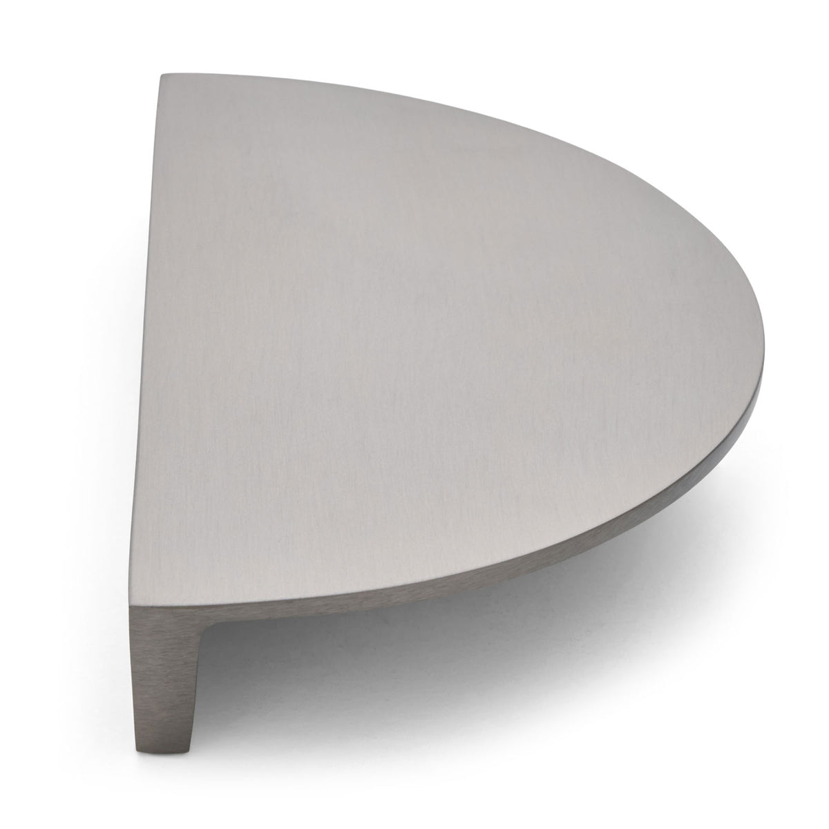 Brushed Nickel Half Moon Cabinet Pull - Iris