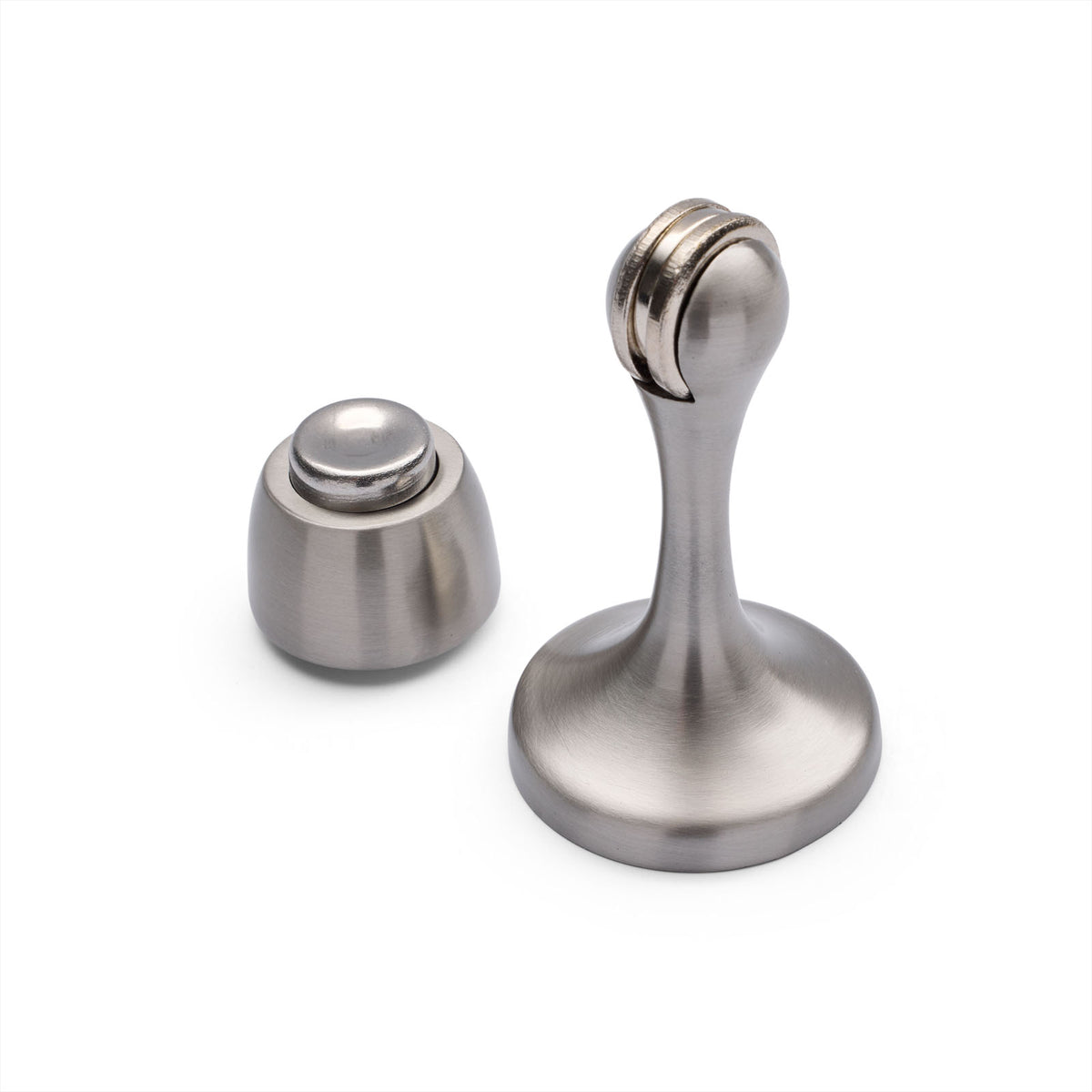 Brushed Nickel Magnetic Door Stop