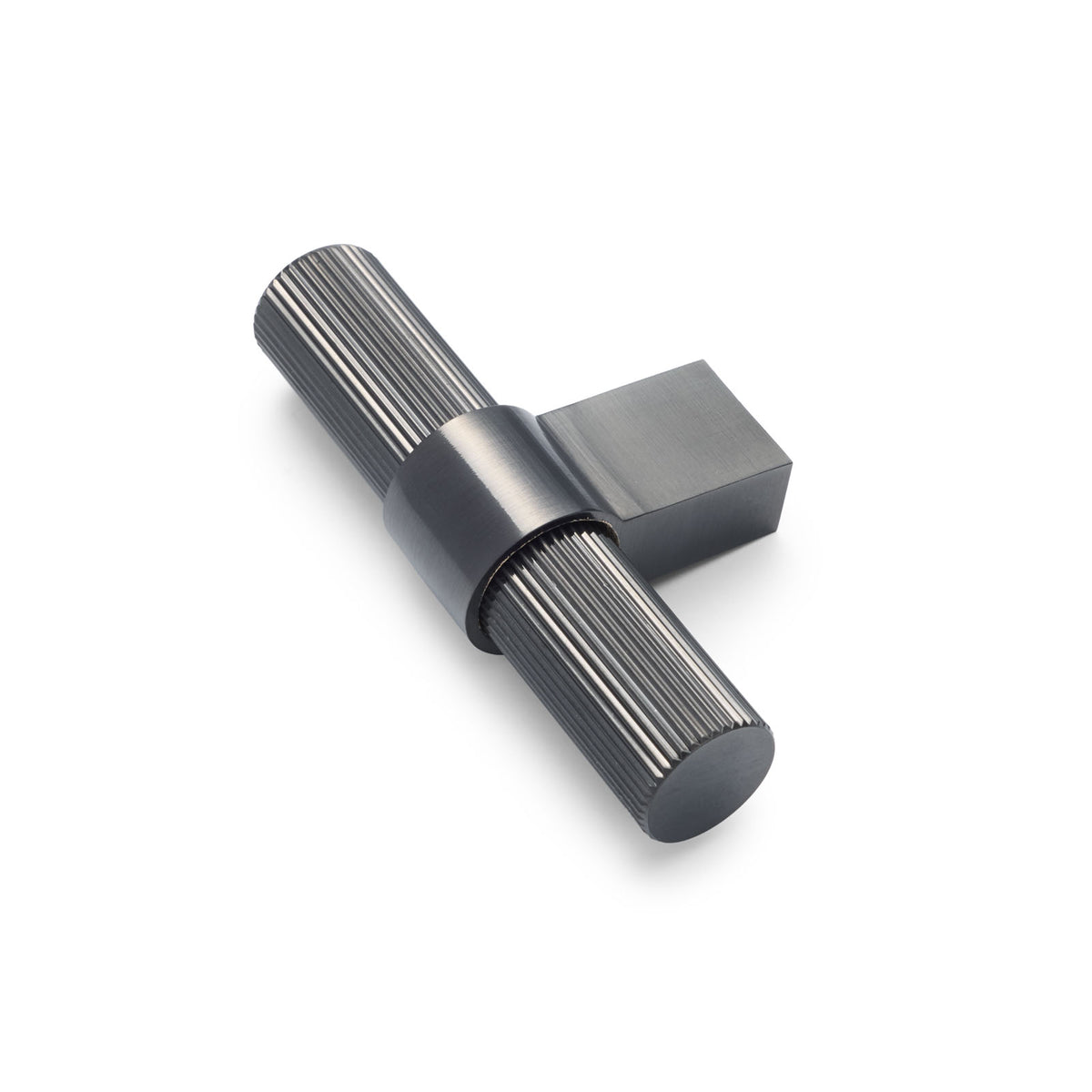 Gunmetal Fluted T-Bar - Athena