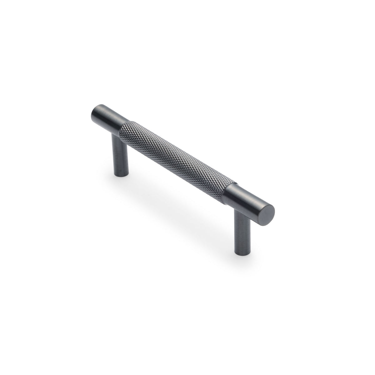 Gunmetal Knurled Drawer Pull - Charmian