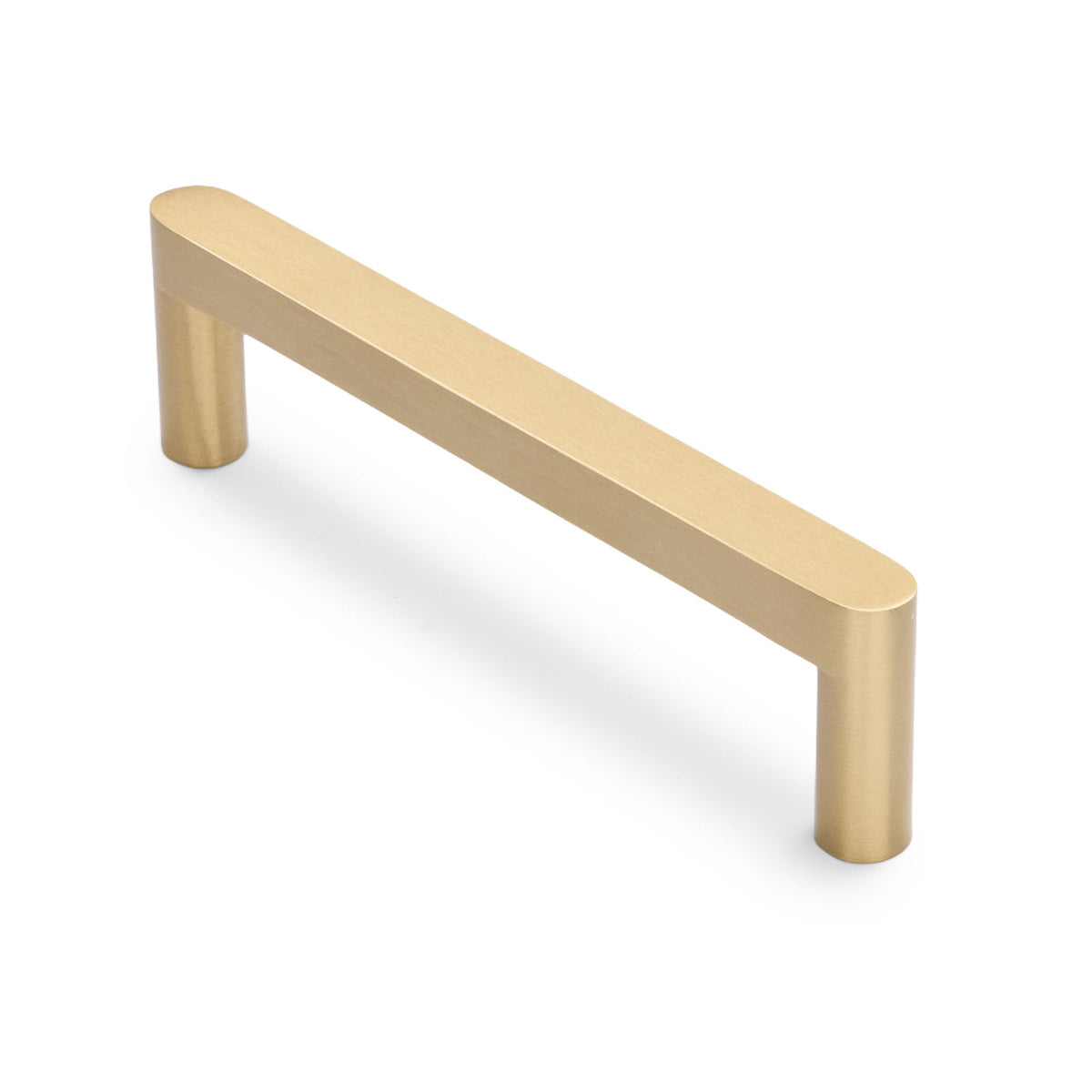 Brushed Brass Straight Profile Cabinet Pull - Clio