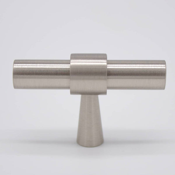 Brushed Nickel Timeless T-Bar - Cora | Manovella