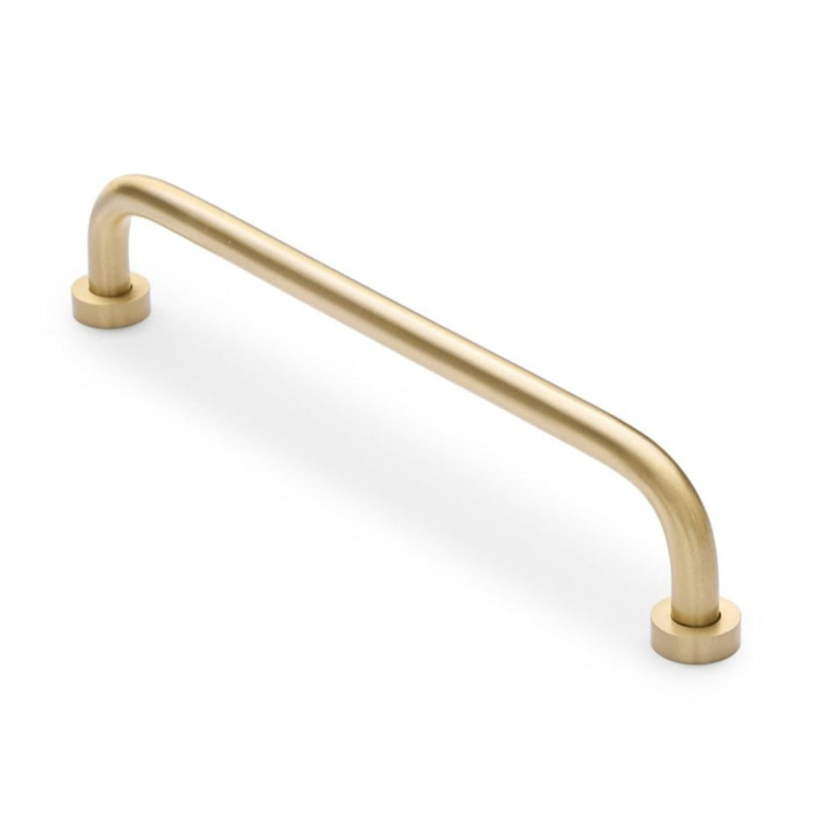 Brushed Brass Arched Pull - Daphne