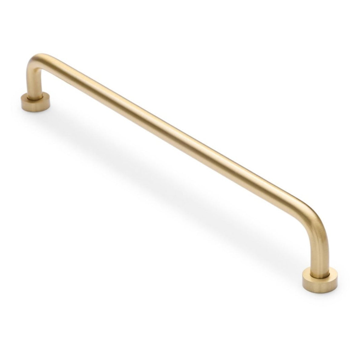 Brushed Brass Arched Pull - Daphne