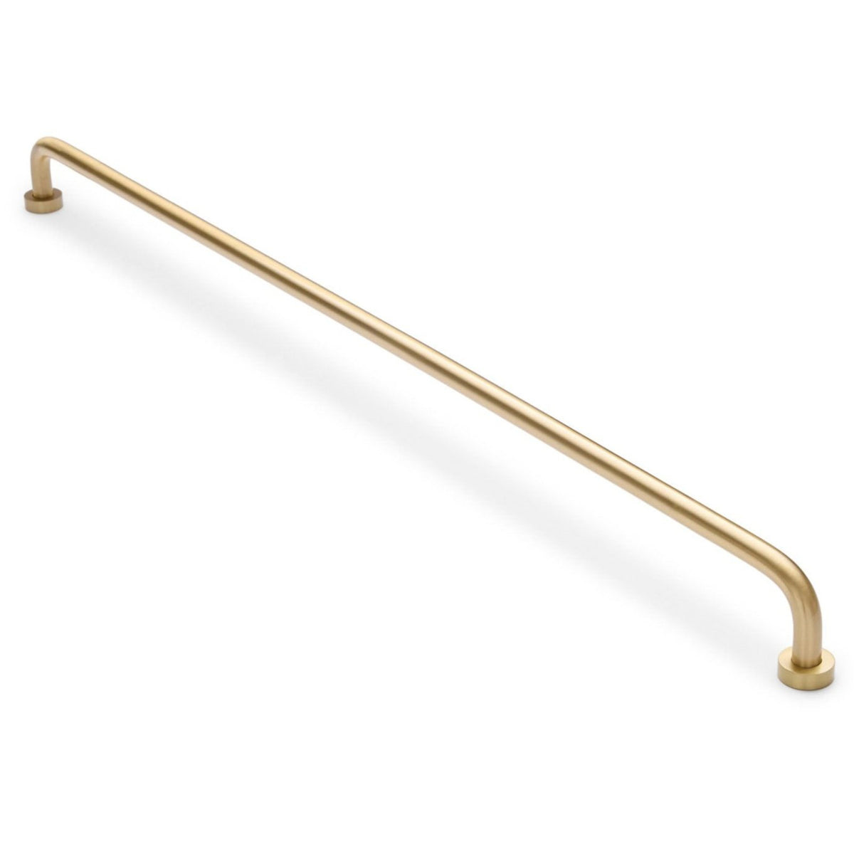 Brushed Brass Arched Pull - Daphne