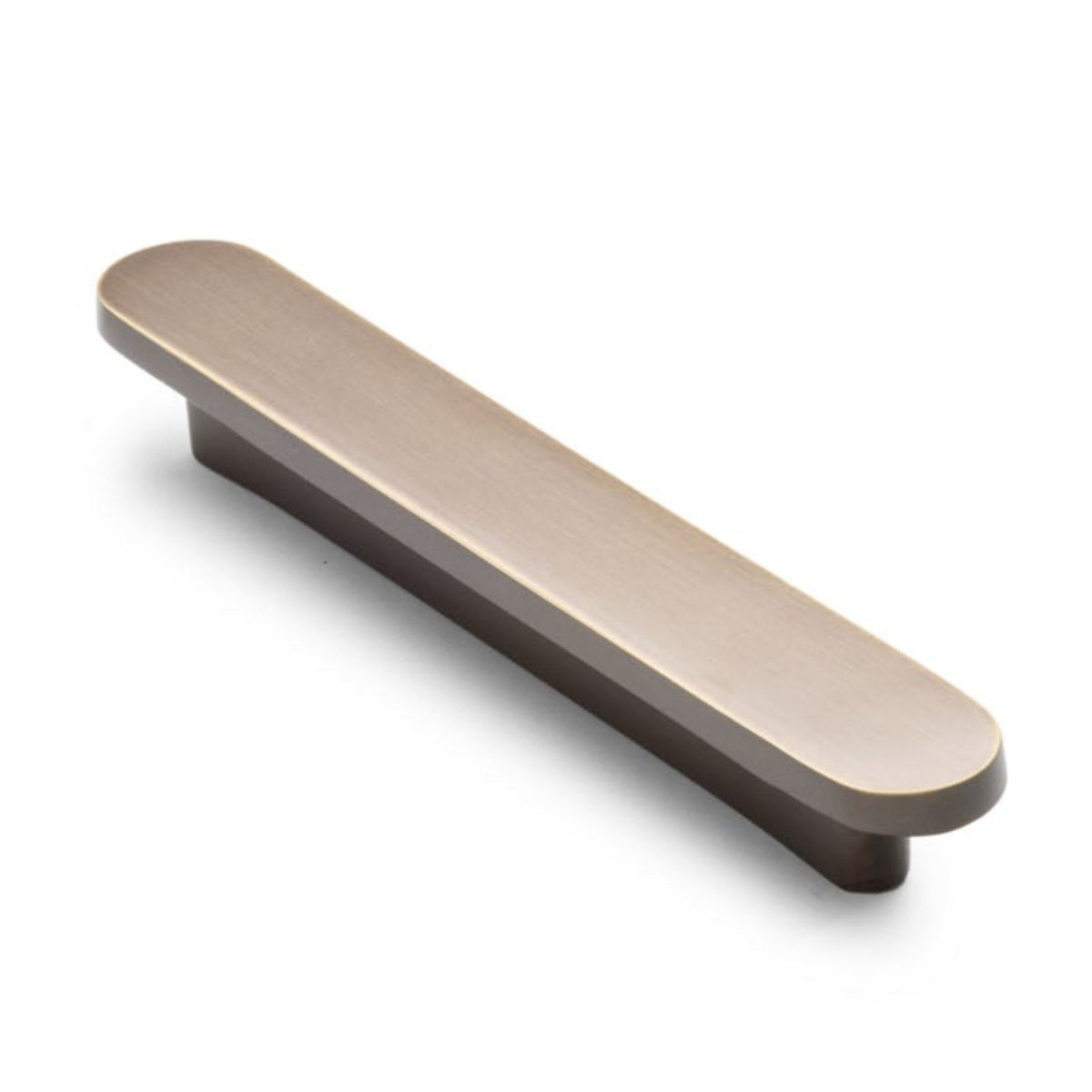 Aged Brass Oval Profile Cabinet Pull - Imogen