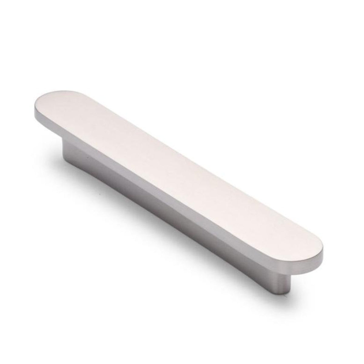 Brushed Nickel Oval Profile Cabinet Pull - Imogen