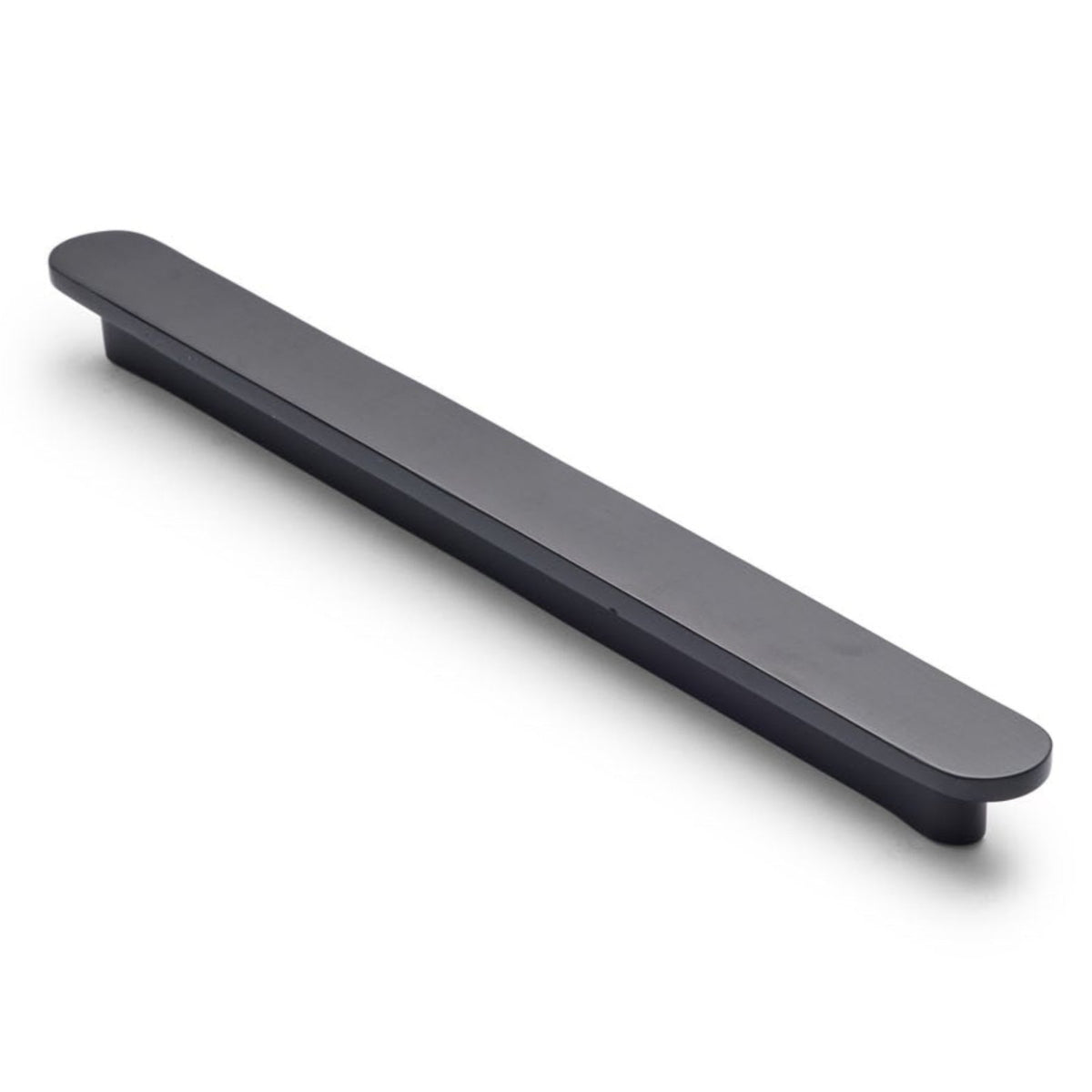 Matt Black Oval Profile Cabinet Pull - Imogen