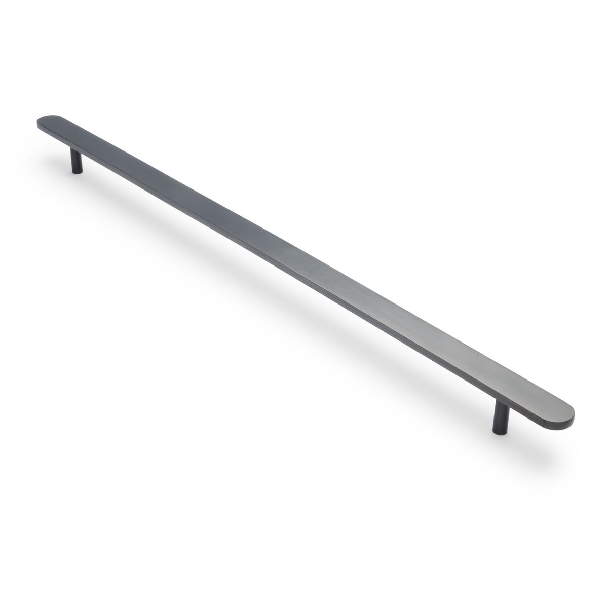 Gunmetal Oval Profile Cabinet Pull - Imogen