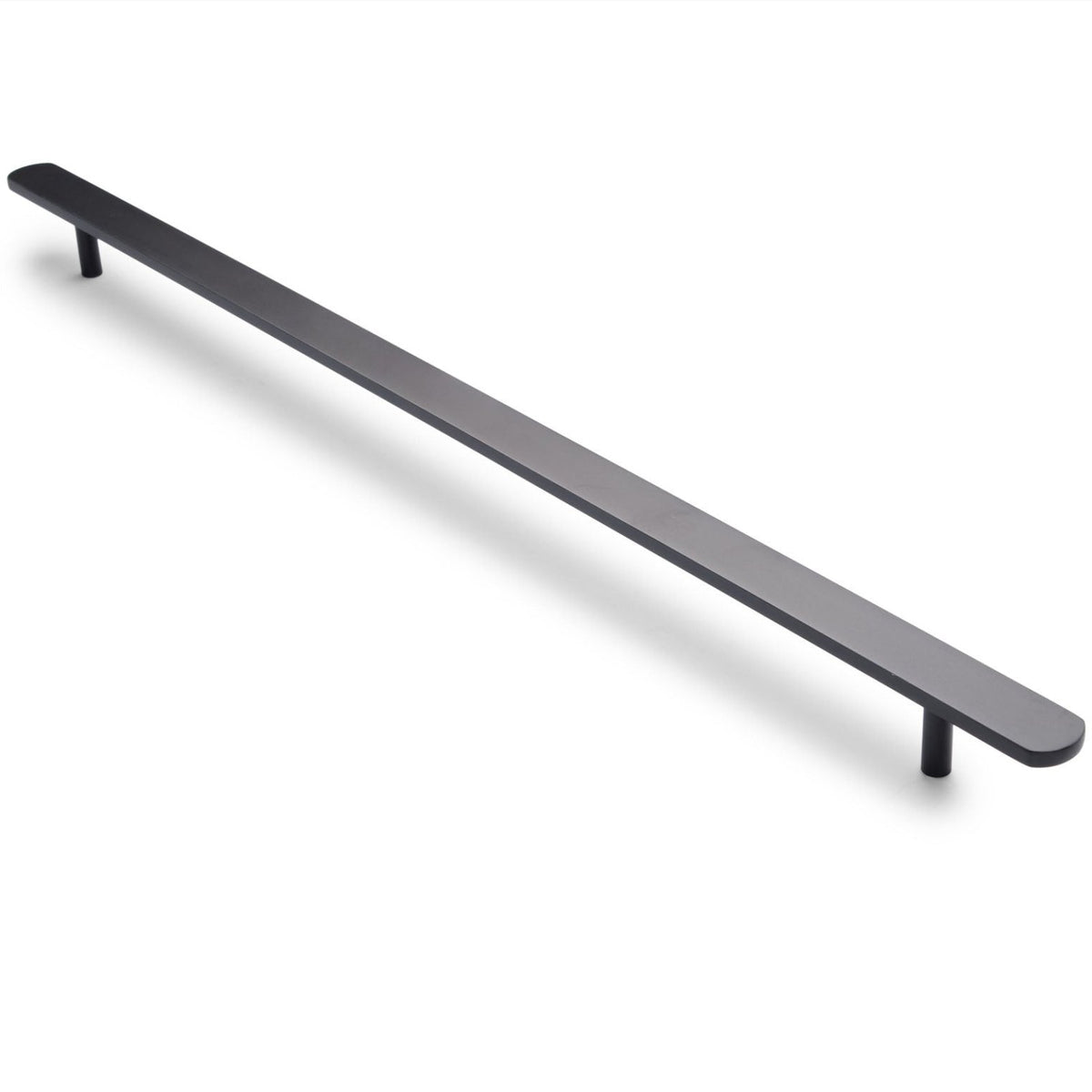 Matt Black Oval Profile Cabinet Pull - Imogen