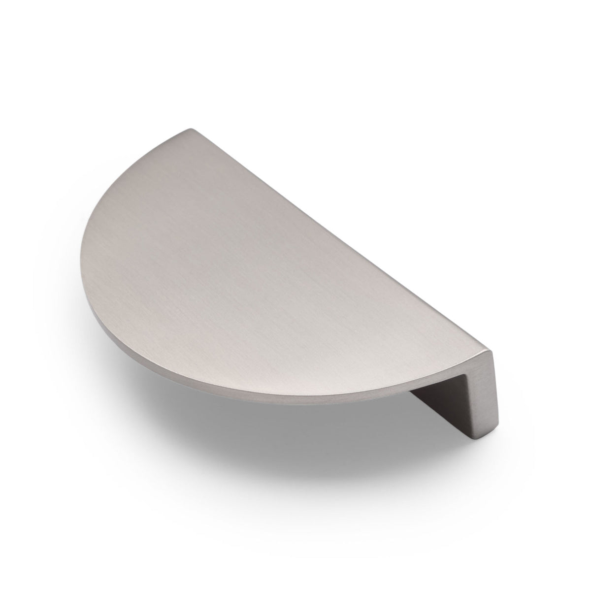 Brushed Nickel Half Moon Cabinet Pull - Iris