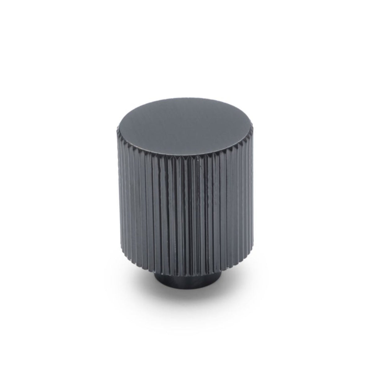 Gunmetal Fluted Knob - Rhea