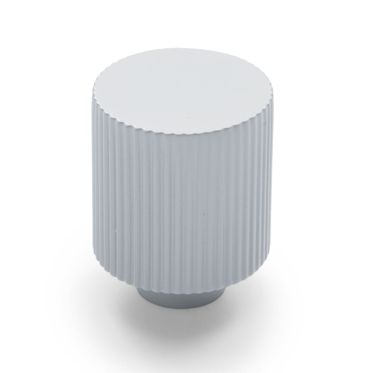 White Fluted Knob - Rhea