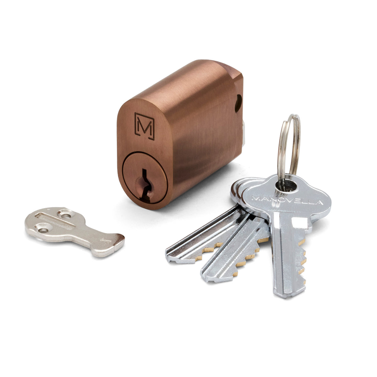 Bronze Cylinder and keys