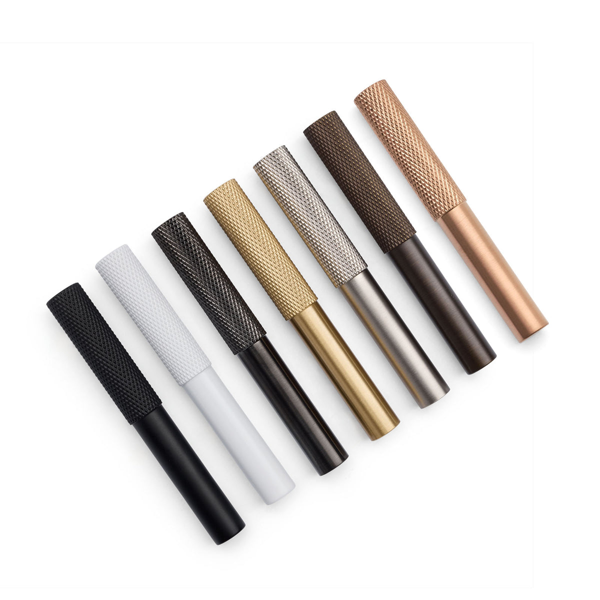 Solid Brass Cabinet Handle Sample Bar - Various Finishes