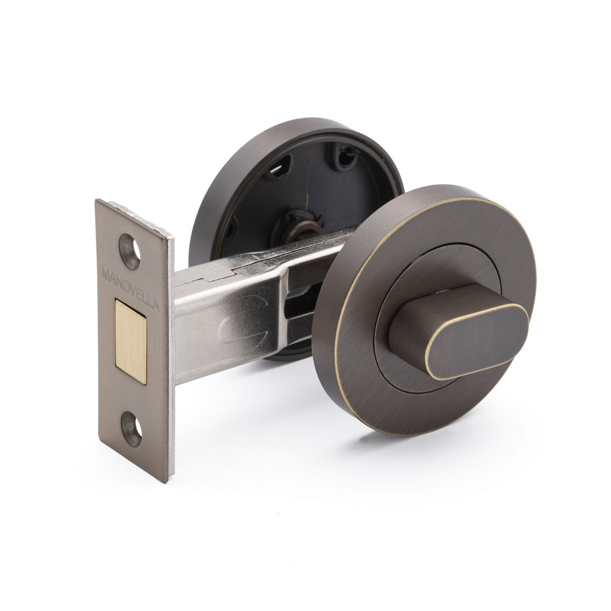 Aged Brass Privacy Turn & Bolt