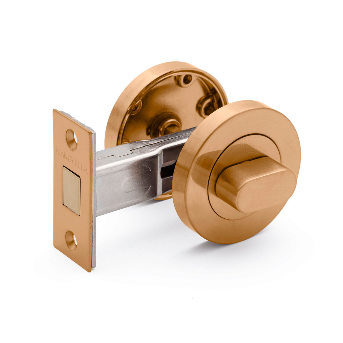 Brushed Copper Privacy Turn & Bolt