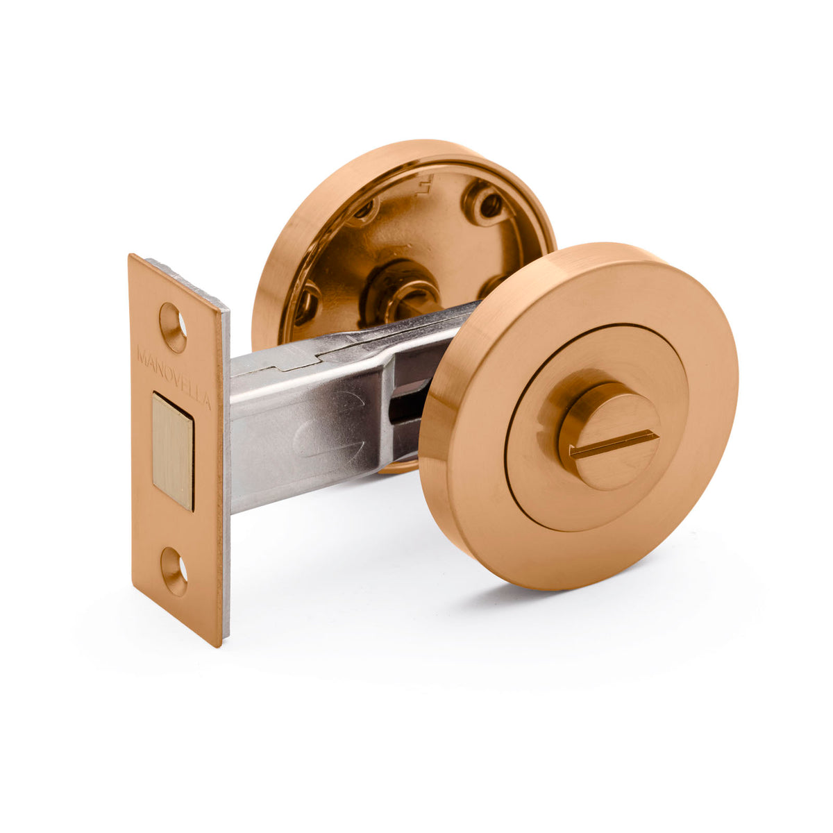 Brushed Copper Privacy Turn & Bolt