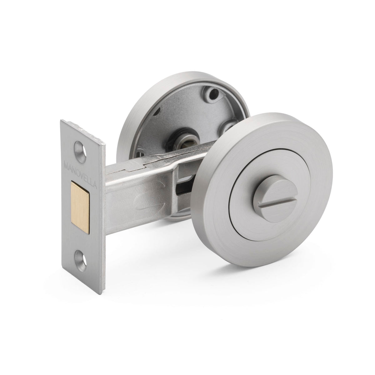 Brushed Nickel Privacy Turn & Bolt