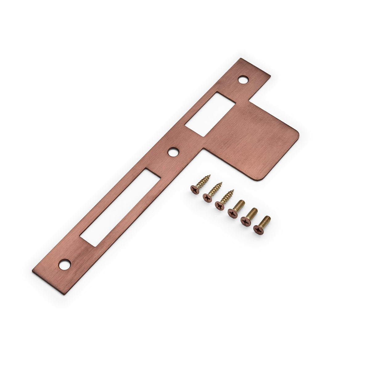 Extended 65mm Strike Plate to suit 85mm Euro Mortice Lock (Various Finishes)