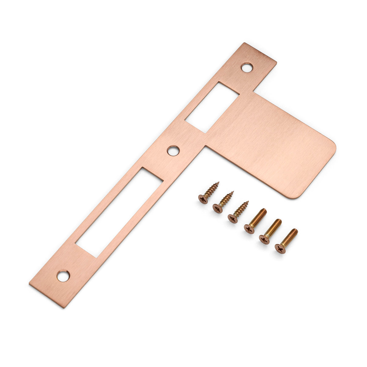 Extended 85mm Strike Plate to suit 85mm Euro Mortice Lock (Various Finishes)