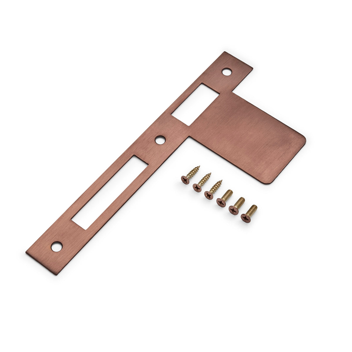 Extended 85mm Strike Plate to suit 85mm Euro Mortice Lock (Various Finishes)