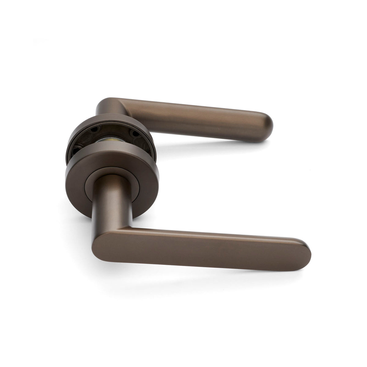 Aged Brass Passage Door Handle - Fairhaven