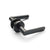 Matt Black Passage Door Handle - Fairhaven