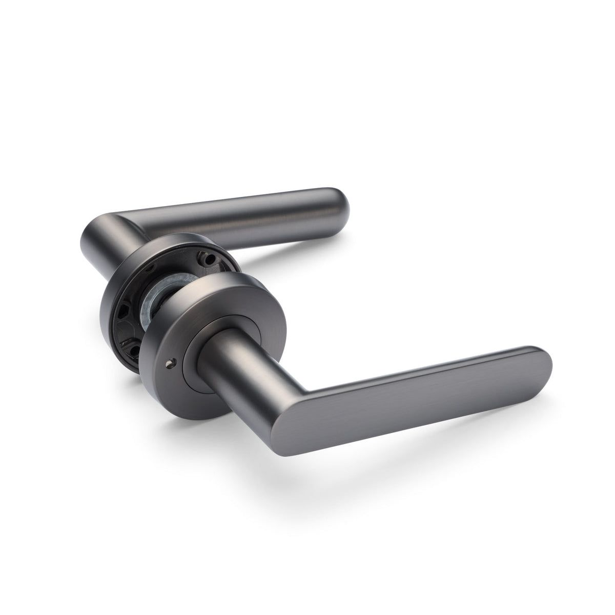 Gunmetal Privacy Door Handle - Fairhaven